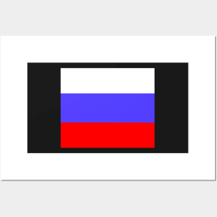 Russian Federation Flag Posters and Art